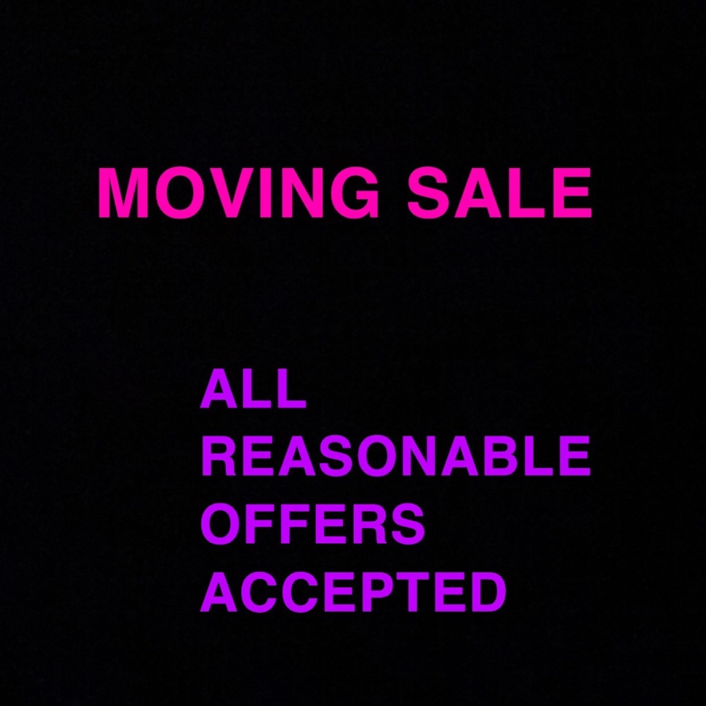 MOVING SALE